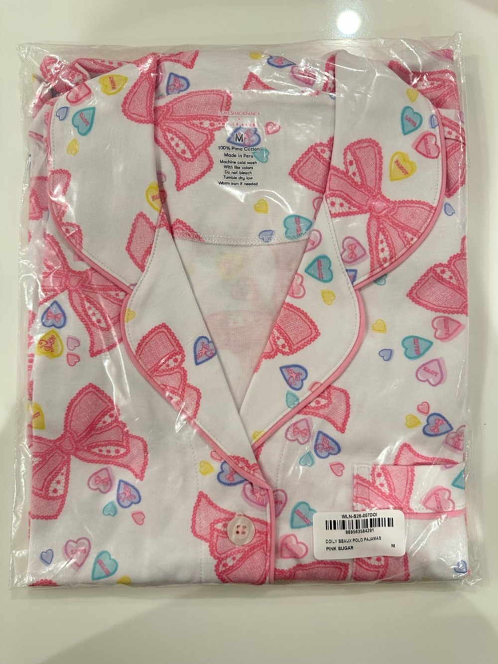 Loveshackfancy x Roller Rabbit Doily Beaux Polo Pajama Set